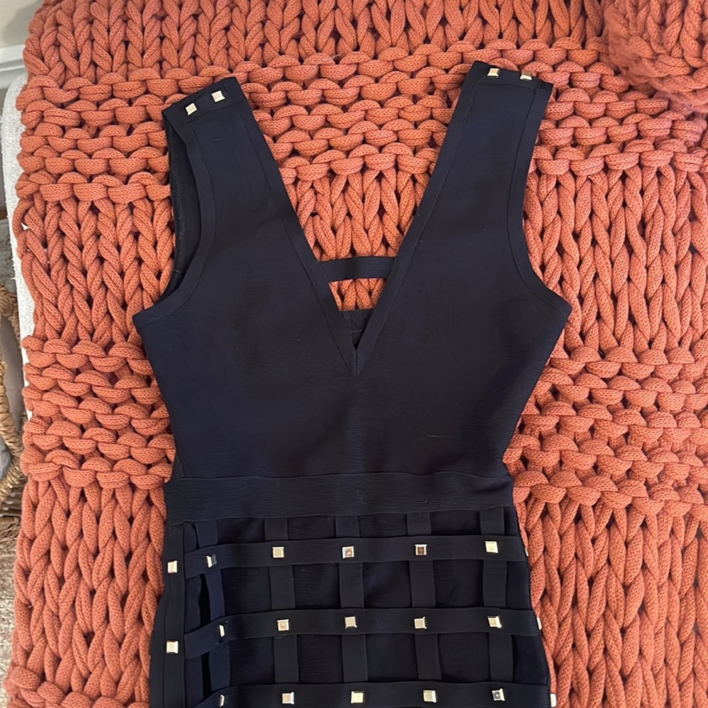 Gorgeous BEBE black dress